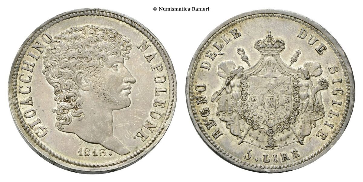 5 Lire 1813.