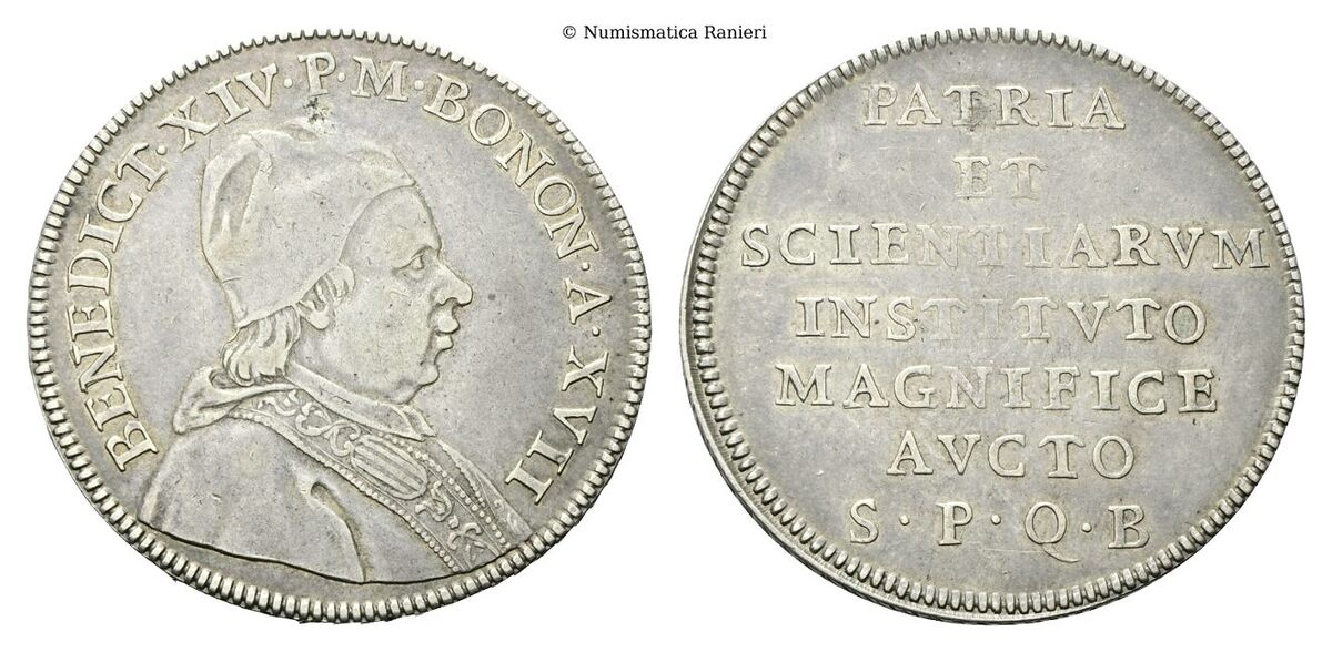 Scudo da 90 Bolognini 1757.