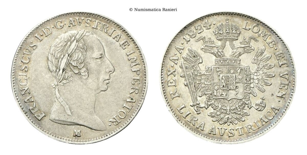 Lira Austriaca 1824.