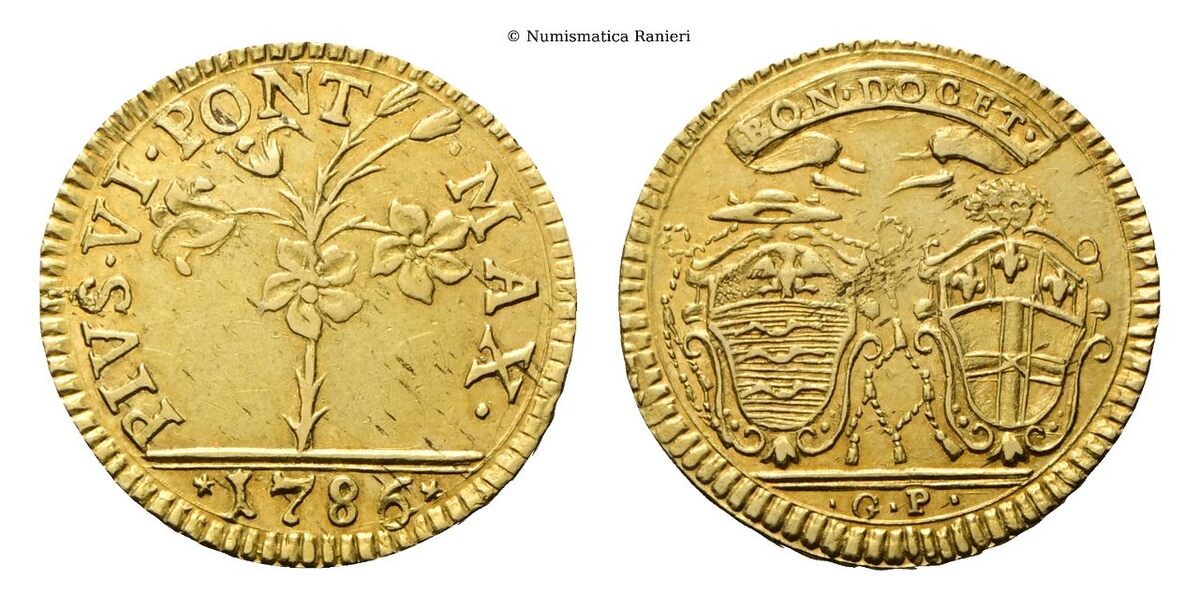 Doppia romana 1786.
