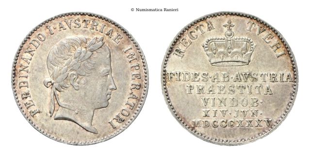 Medaglia dell’Incoronazione 1835.