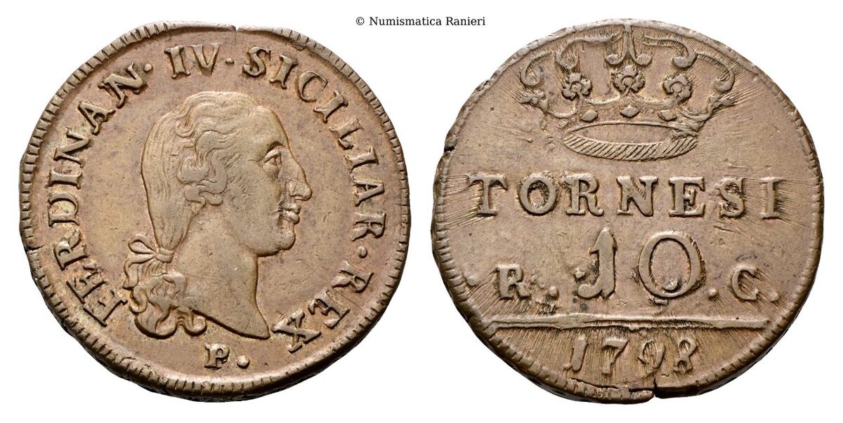 10 Tornesi 1798.