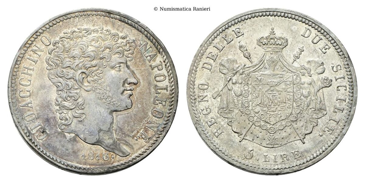 5 Lire 1813.