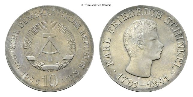 10 Marchi 1966, Karl Friedrich Schinkel.