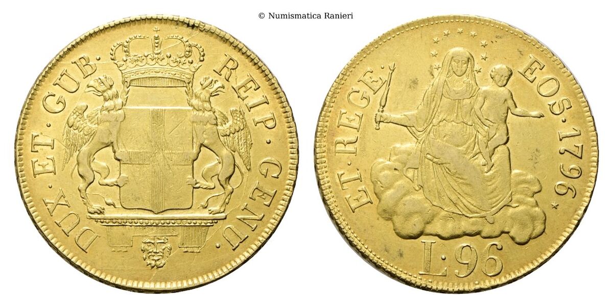 96 Lire 1796.
