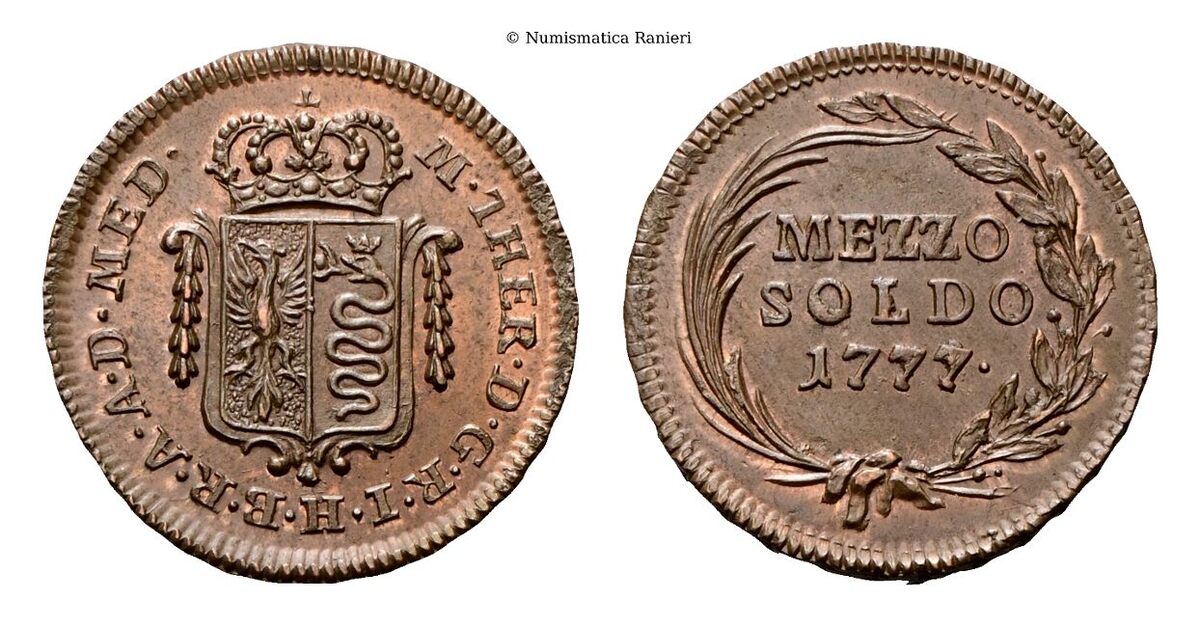 Mezzo Soldo 1777.