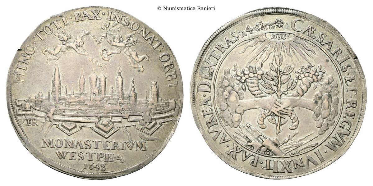 Medaglia 1648 opus Engelbert Ketteler.