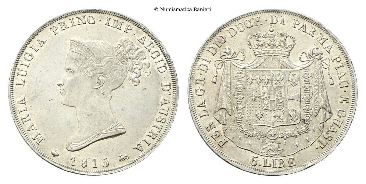5 Lire 1815.