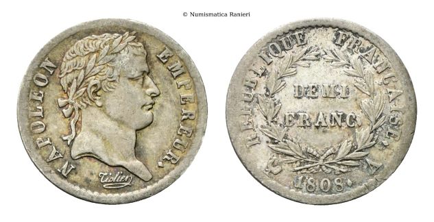 Mezzo Franco 1808 A, Parigi.