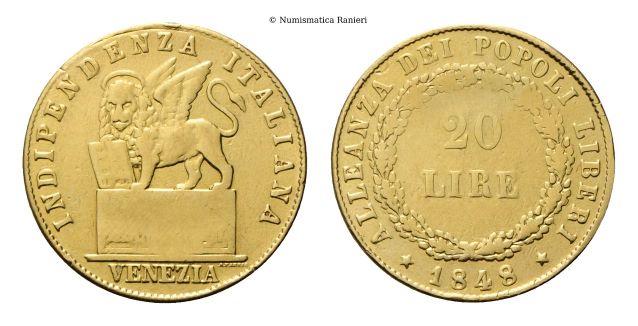 20 Lire 1848.