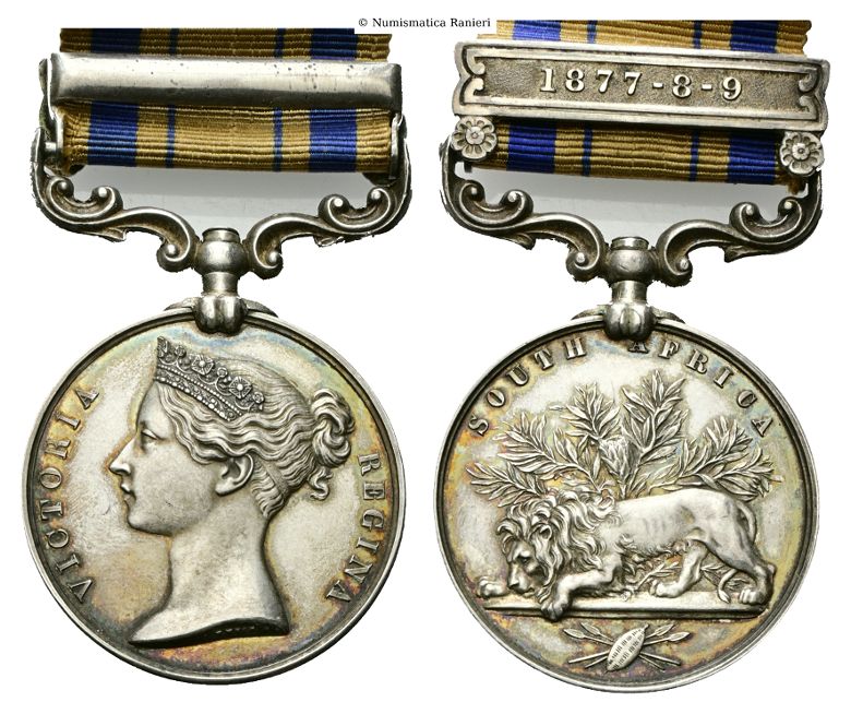 Medaglia di campagna militare coniata per ricompensare quanti avessero partecipato alla Guerra anglo-zulu del 1877-1879.