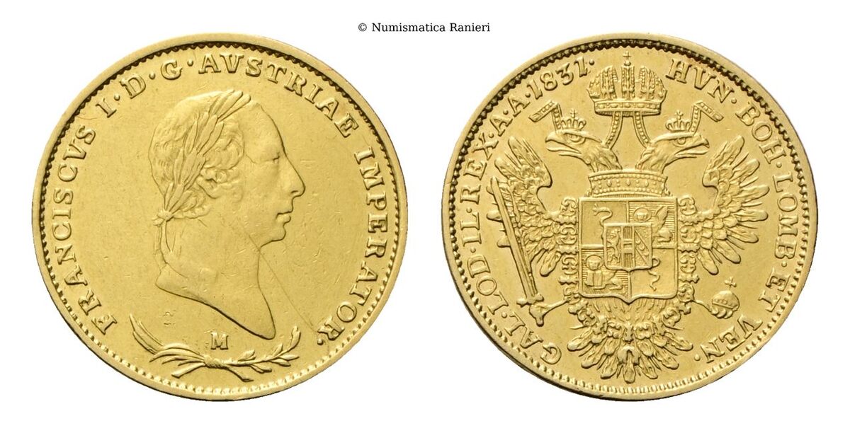 Mezza Sovrana 1831.