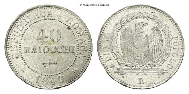 40 Baiocchi 1849.