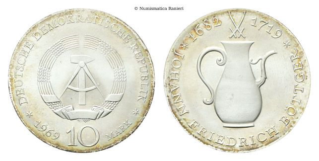 10 Marchi 1969, Johann Friedrich Böttger.