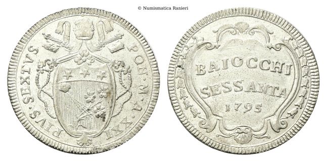 60 Baiocchi 1795 a. XXI.