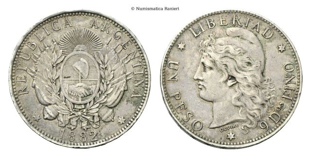 Peso 1882.