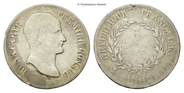 5 Franchi  AN 12 (1803-1804) L Bayonne.