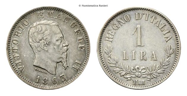 Lira 1863 Milano,