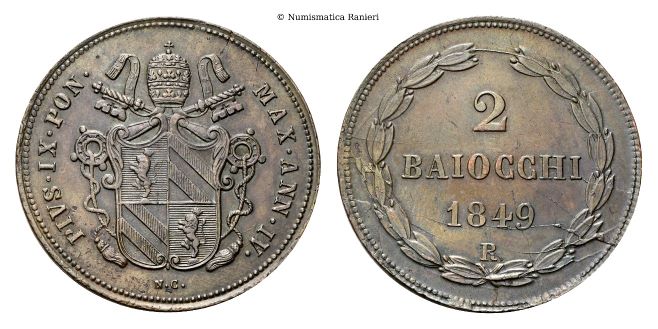 2 Baiocchi 1849 a. IV.