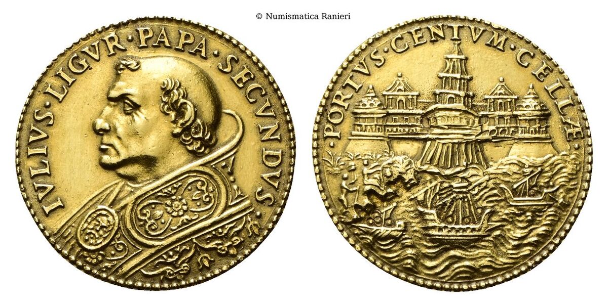 Medaglia 1503 opus anonimo di restituzione, realizzata verso la metà del XVII secolo.