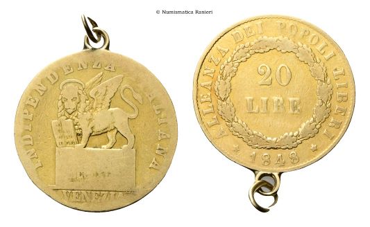 20 Lire 1848.