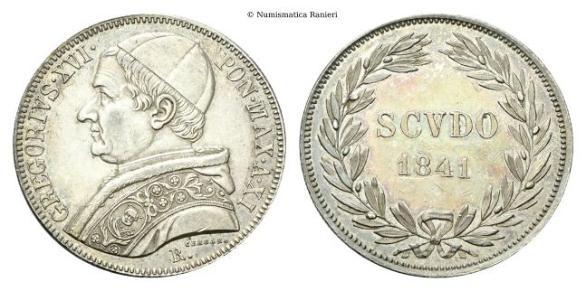 Scudo 1841 a. XI.