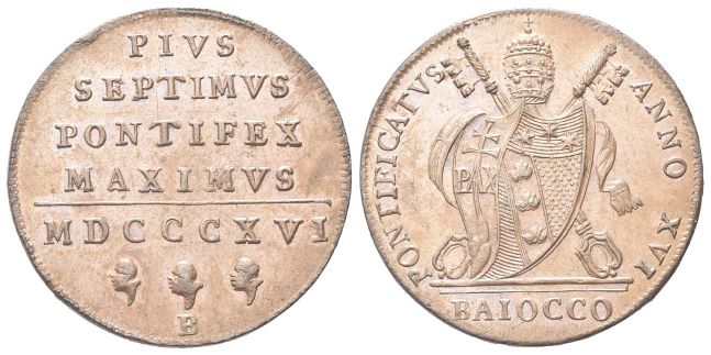Baiocco 1816 a. XVI.