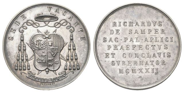 Medaglia 1922 opus Pasinati.