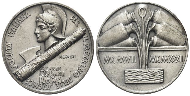 Medaglia 1932 opus R. Brozzi.