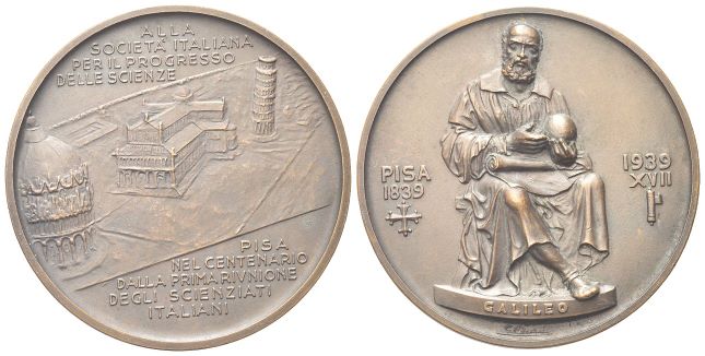 Medaglia 1939 a. XVII opus G. Cenni.
