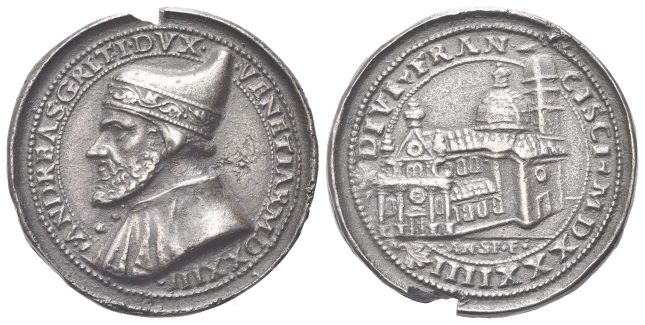 Medaglia 1523 opus A. Spinelli.