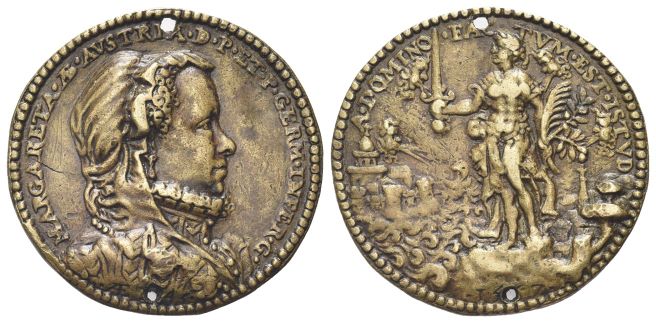 Medaglia 1567 opus Jacques Jonghelinck.
