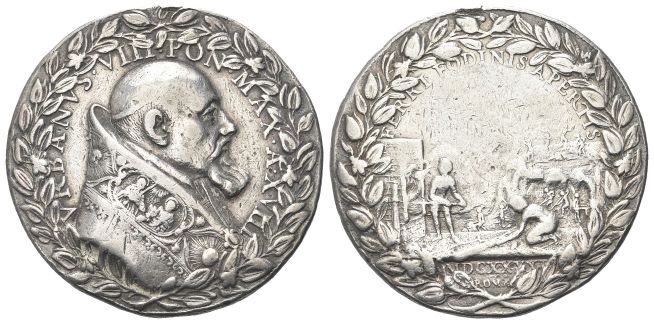 Medaglia riconio 1641 a. XVIII opus G. Mola.