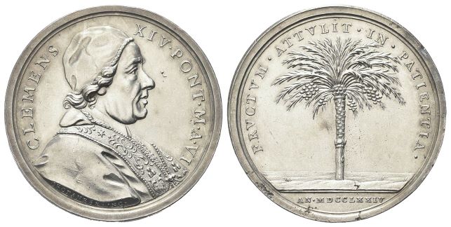 Medaglia 1774 a. VI opus F. Cropanese.