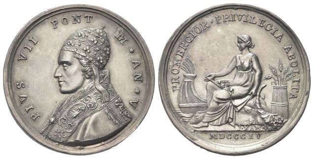 Medaglia 1804 a. V opus G. Hamerani.