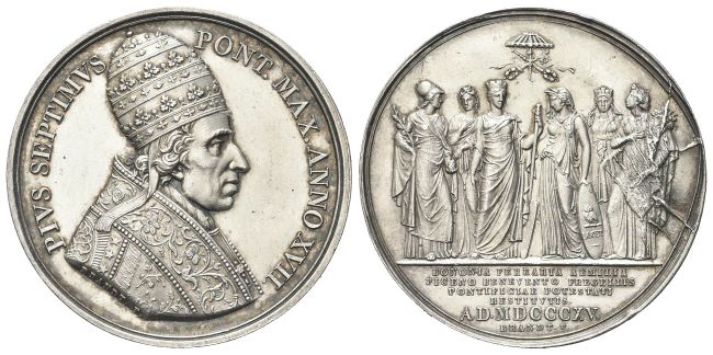 Medaglia 1816 a. XVII opus F. Brandt.