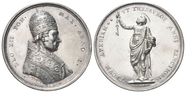 Medaglia 1824 a. I opus G. Cerbara.