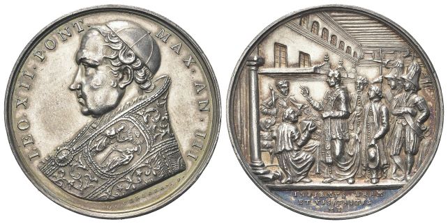 Medaglia 1826 a. III opus G. Cerbara.