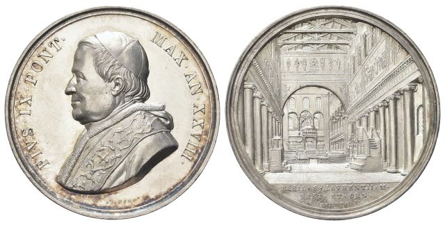 Medaglia 1873 a. XXVIII opus G. Bianchi.