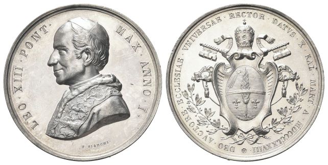 Medaglia 1878 a. I opus F. Bianchi.