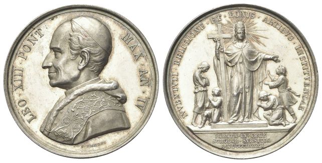 Medaglia 1881 a. IV opus F. Bianchi.