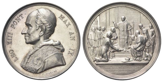 Medaglia 1886 a. IX opus F. Bianchi.