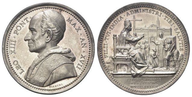Medaglia 1894 a. XVII opus F. Bianchi.