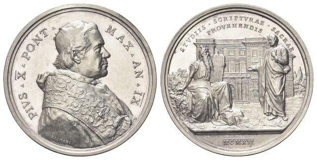 Medaglia 1912 a. IX opus F. Bianchi.