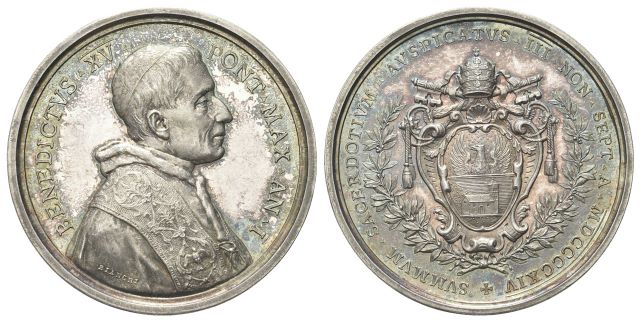Medaglia 1914 a. I opus F. Bianchi.
