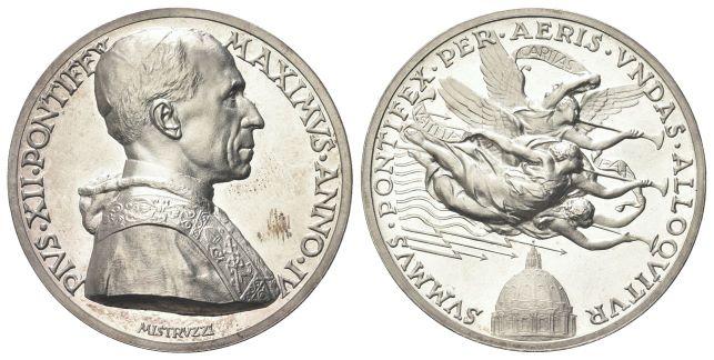 Medaglia 1942 a. IV opus A. Mistruzzi.