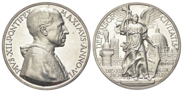 Medaglia 1944 a. VI  opus A. Mistruzzi.