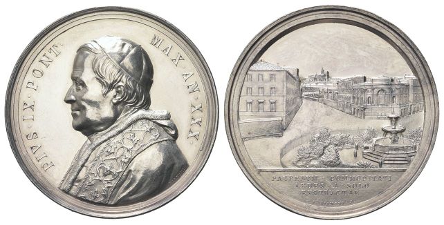 Medaglia 1875 a. XXX opus G. Bianchi.