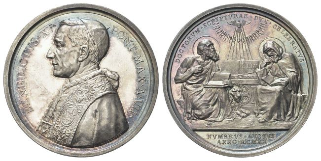 Medaglia 1921 a. VII opus A. Mistruzzi.