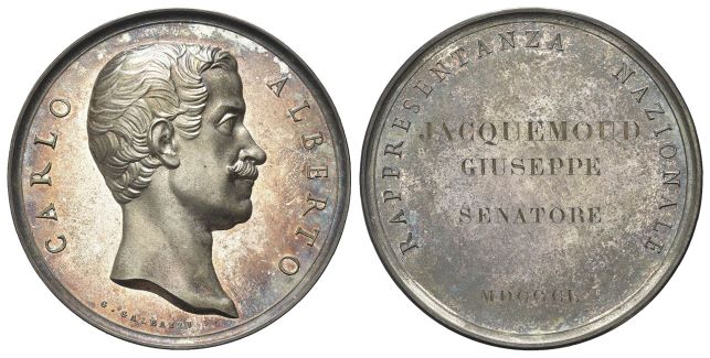Medaglia 1850 opus G. Galeazzi.